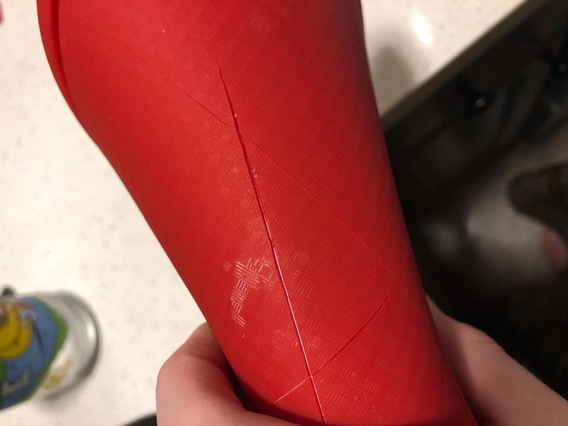 cut marks on silicone cutting board