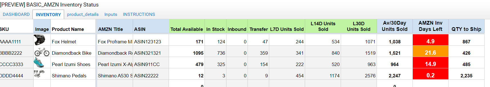 Physical Stock Excel Sheet Sample - Free Excel Stocktake ...