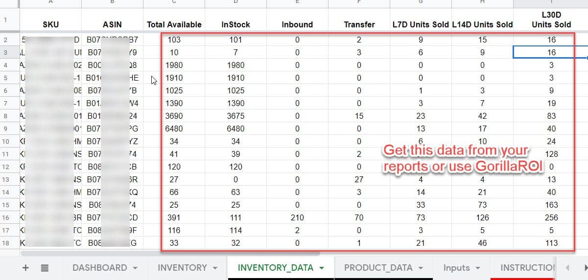 T Shirt Inventory Template from www.gorillaroi.com